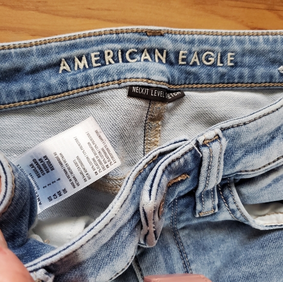 Ripped jeans skinny jean American Eagle - Picture 3 of 3